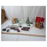 Department 56 Christmas Village Set (Lot of 8)
