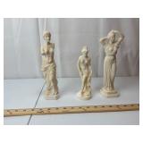 Classical Figure Statues (Lot of 3)