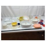 Corning Ware Dish and Misc