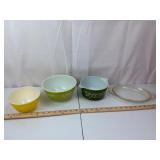 Pyrex 401 & 402 Bowl and casserole Lid