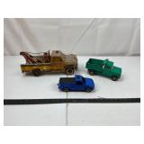 Mixed Vintage Toy Trucks (3pc)