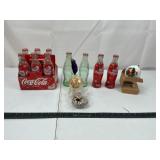 Coca-Cola Christmas Bottle Ornament Set (Lot of 9)