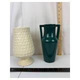 Red Wing USA M7443 Pottery Vases (Lot of 2)