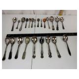 Mixed Silverplate Spoon Assortment