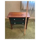 Vintage Wooden 2-Drawer Chest