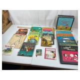 Vintage Children's Books & Charlie Brown Set