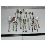 Mixed Silverplate Flatware