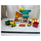 Vintage Fisher-Price Lift & Load Depot