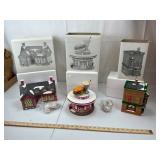 Dept 56 Snow Village Set (3) w/ Cords
