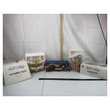 Snow Village Assorted Christmas Pieces