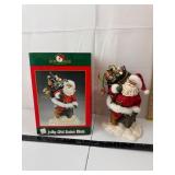 Kurt Adler Jolly Old Saint Nick 10in Santa