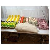 Assorted Crocheted Throw Blankets