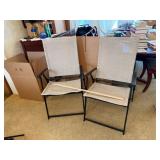 Pair of Folding Lounge Chairs