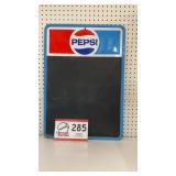 Pepsi metal chalkboard 19 x26'