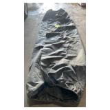 Tarp-gathered on end 95 x126'