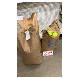 Rye grass seed-2, bag of oats-1