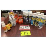 Degreaser, sanitizer, crystal heat, etc