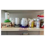 Chicken, waters, feeders, and supplies