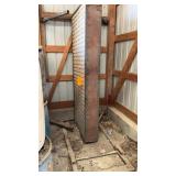 Lighted sign and stand sold as scrap