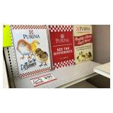 Purina metal signs-3