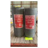 Hardware cloth 2 new 100 ft rolls