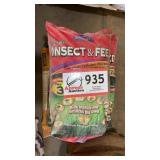 Insect and feed six bags