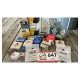 Filters, Agri parts, Bearings, etc