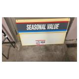 Seasonal sign value