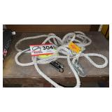 Rope, post puller