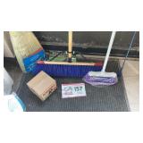 Pushbroom, warehouse broom, boot brushes, soft