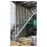 Grain Bin and auger-inside