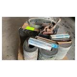 Belting and fasteners w/ pallet