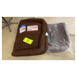 Two fleece pet beds