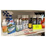 Cleaning supplies and hand wash