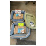 Three  pet beddings
