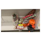 Halloween and Christmas decorations