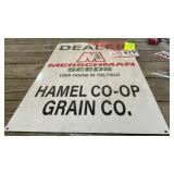 Merschman Seeds sign 24 x 36'