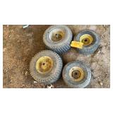 Lawn mower tires