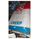 Purina CREEP Calf Feed 50 lb bags-8 2024