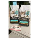 Purina Proplan cat food bags