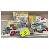 Garfield greeting cards, magnets, note paper