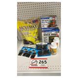 Animal control traps and products