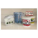 Insect guard, insecticide strips, bate control
