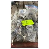 Galvanized T Pists Clips-50