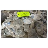 Galvanized T Post Clips-50 bags