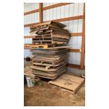 Pallets and Dividers pile