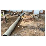 Scrap metal pile