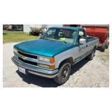 1994 Chevy pick up, 3/4 ton, mileage 145,676-as