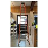 Fiberglass aluminum ladder 10 foot