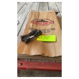 Co-op grain bags, and extension cords